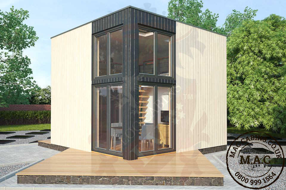 an example of one of the fantastic range of tiny houses MAC cabins offers 