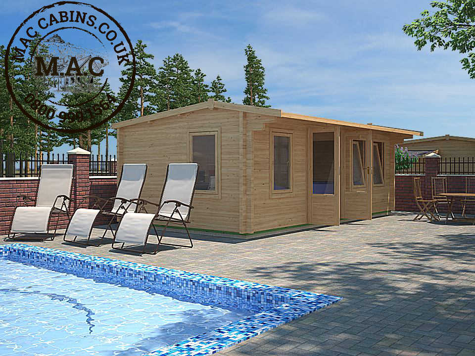 Luxury cabin from the Atlantic Range, perfect for all leisure activities for domestic use or a fantastic additional accomodation for holiday camps 