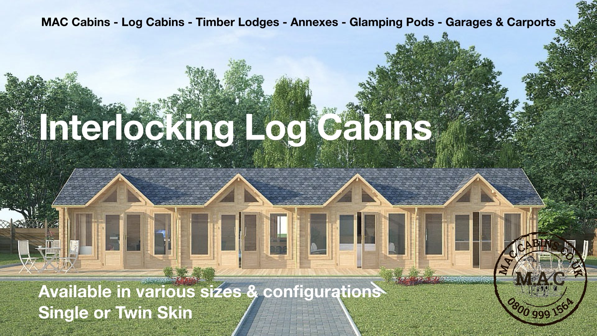MAC Cabins, Interlocking Log Cabins